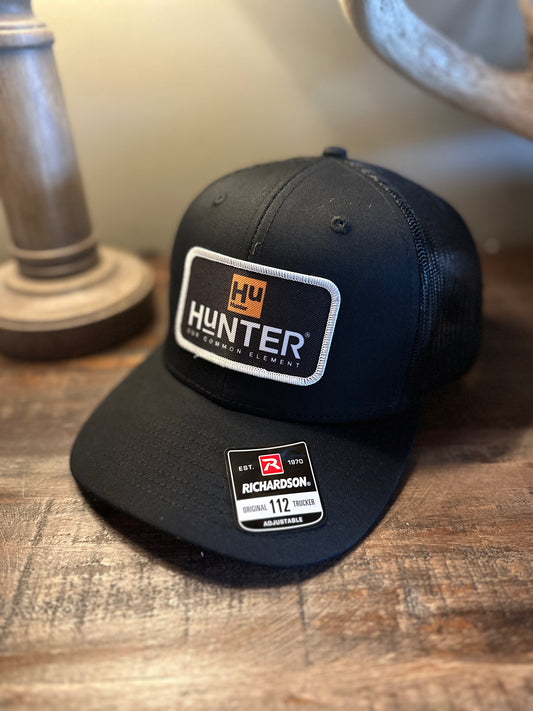 HUNTER® Black on Black / PATCH Legacy Logo Hat