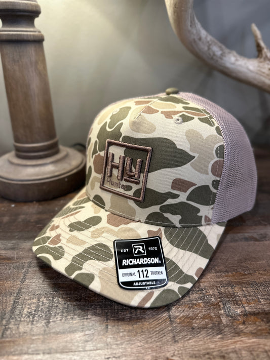 HUNTER® Harvest Duck Camo/Light Tan/3d Logo